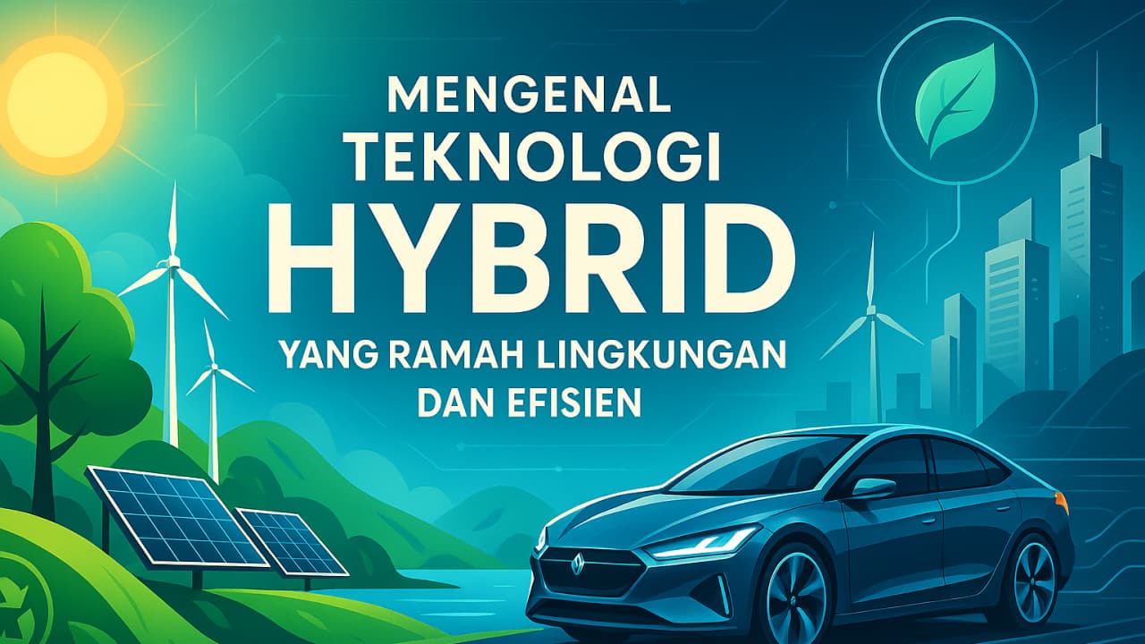 Mengenal Teknologi Hybrid yang Ramah Lingkungan dan Efisien